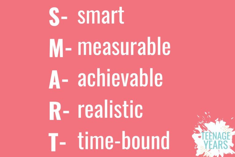 SMART Goals for Teens: How to Help your Teens Succeed